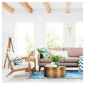 Oak Wood Tripod Floor Lamp - Threshold™
