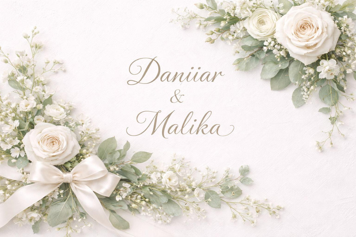 The Wedding Website of Malika / and Daniiar /