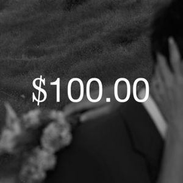 $100 - Honeymoon Fund