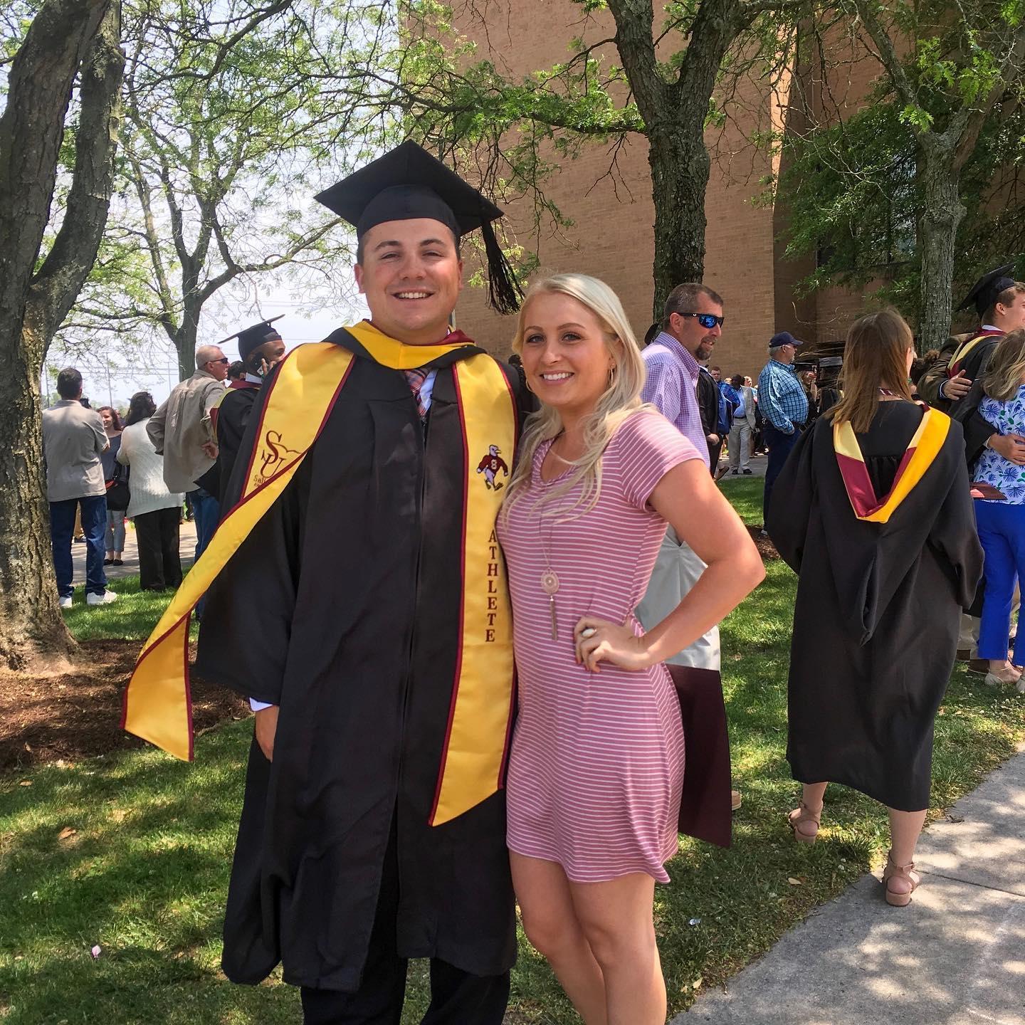 Austin's college graduation 2019