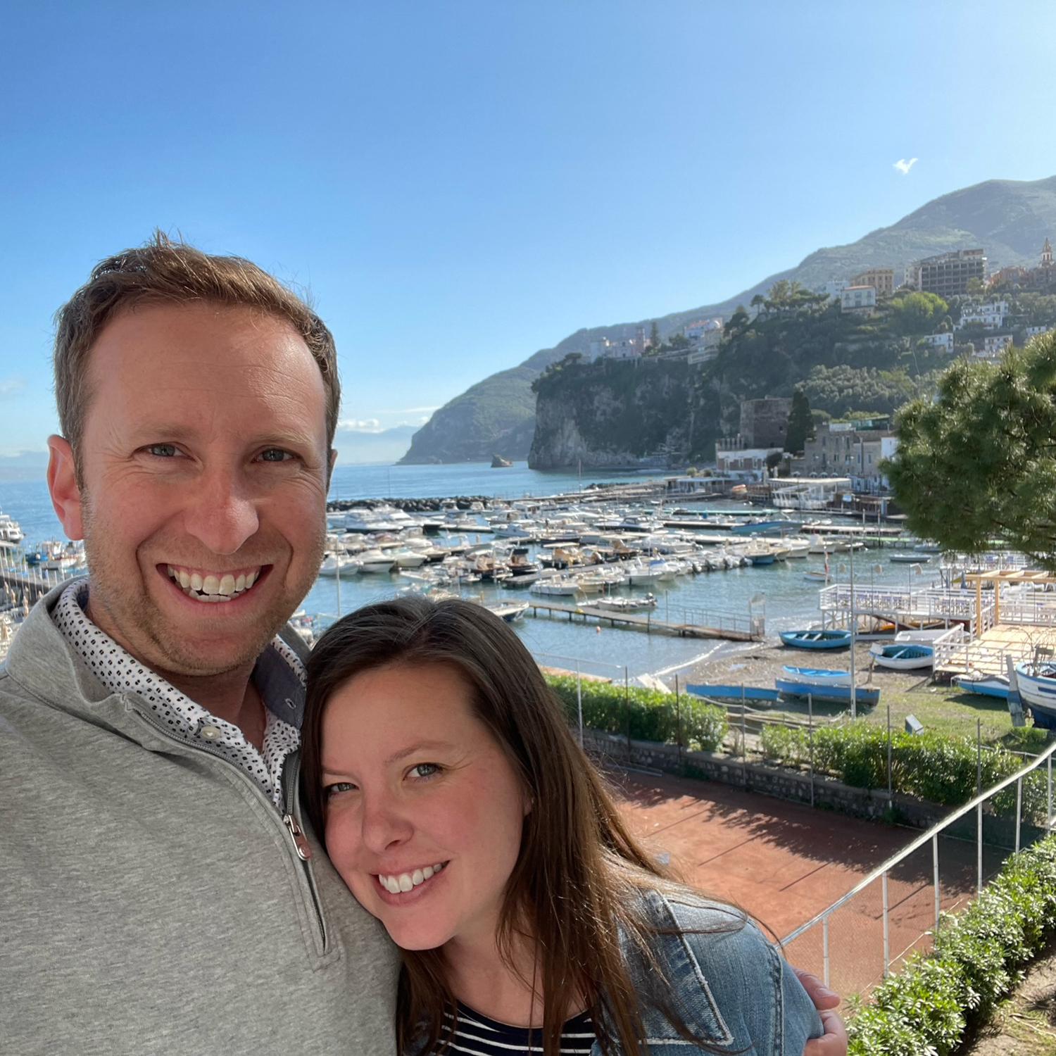 View from out Hotel room in Vico Equense, Italy
