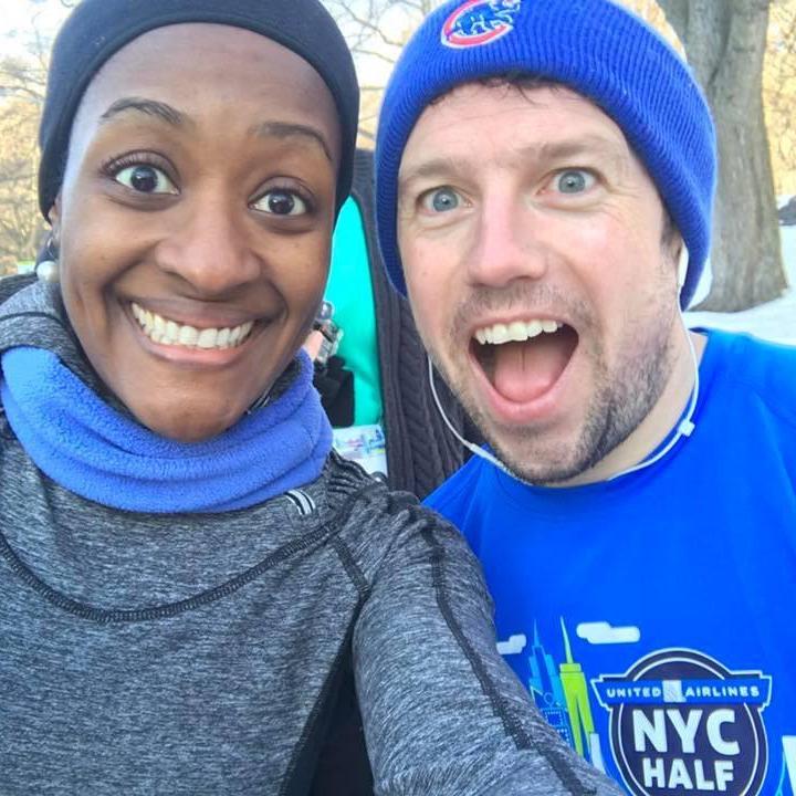 Love is running a half marathon...when you don't really like running!