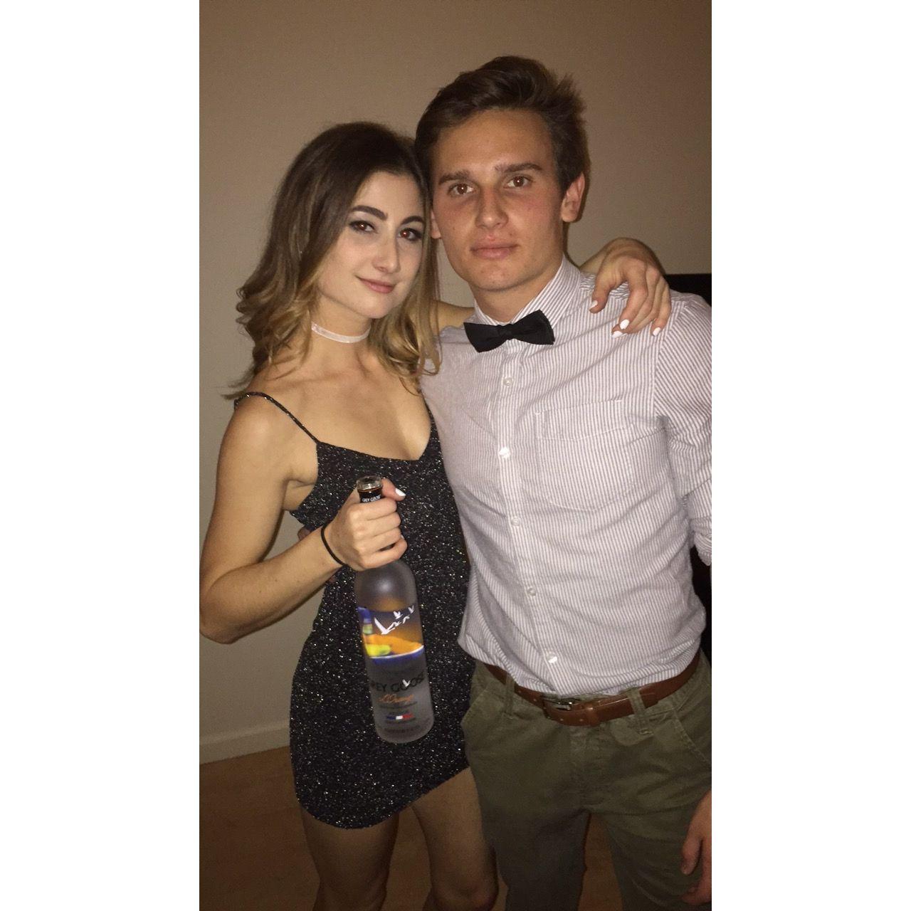 Our first date party