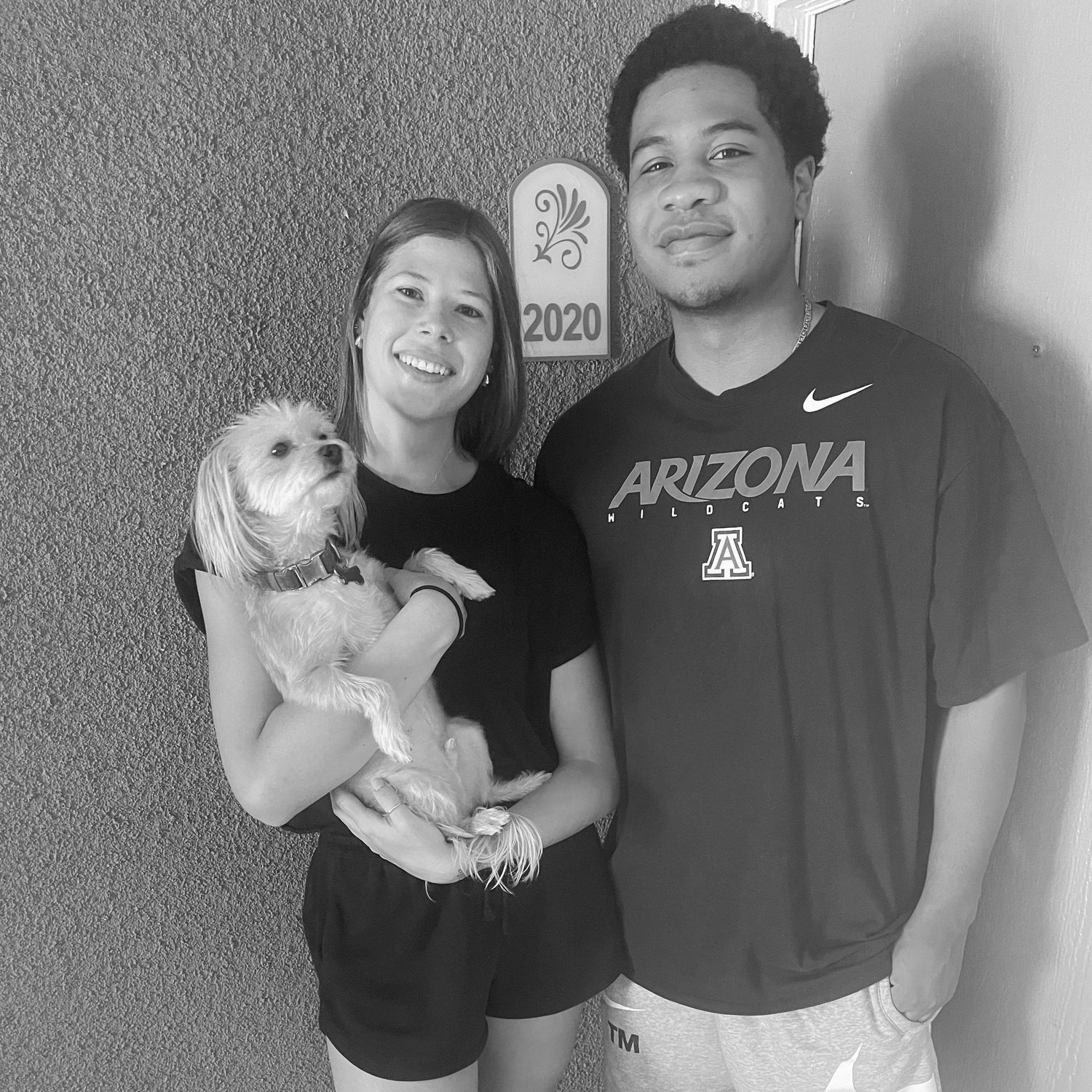 Our first apartment together! Also happened to be the # of the year we started dating!