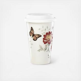 Butterfly Meadow Exclusive Travel Mug by Macy's