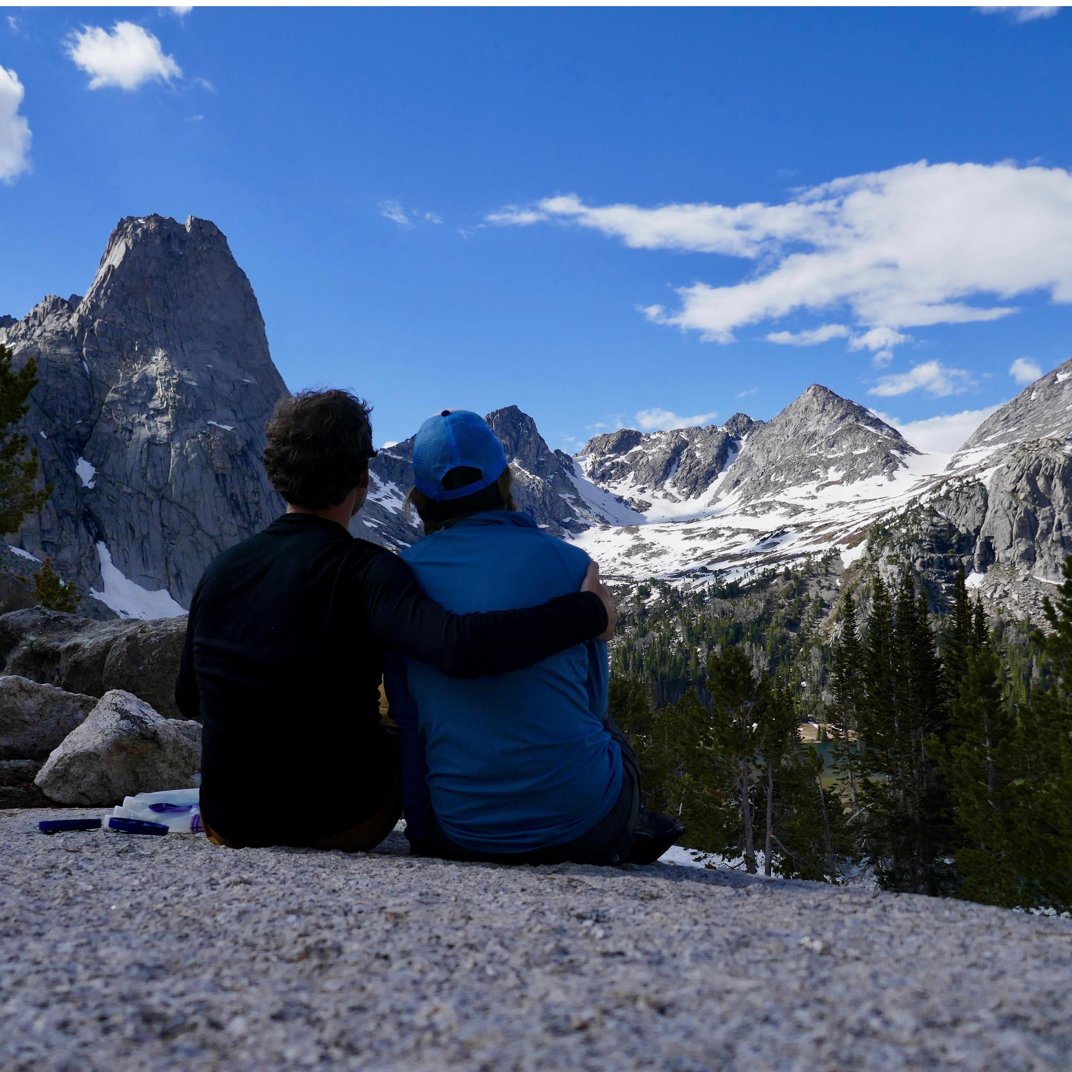 Wind Rivers backpacking in Wyoming.