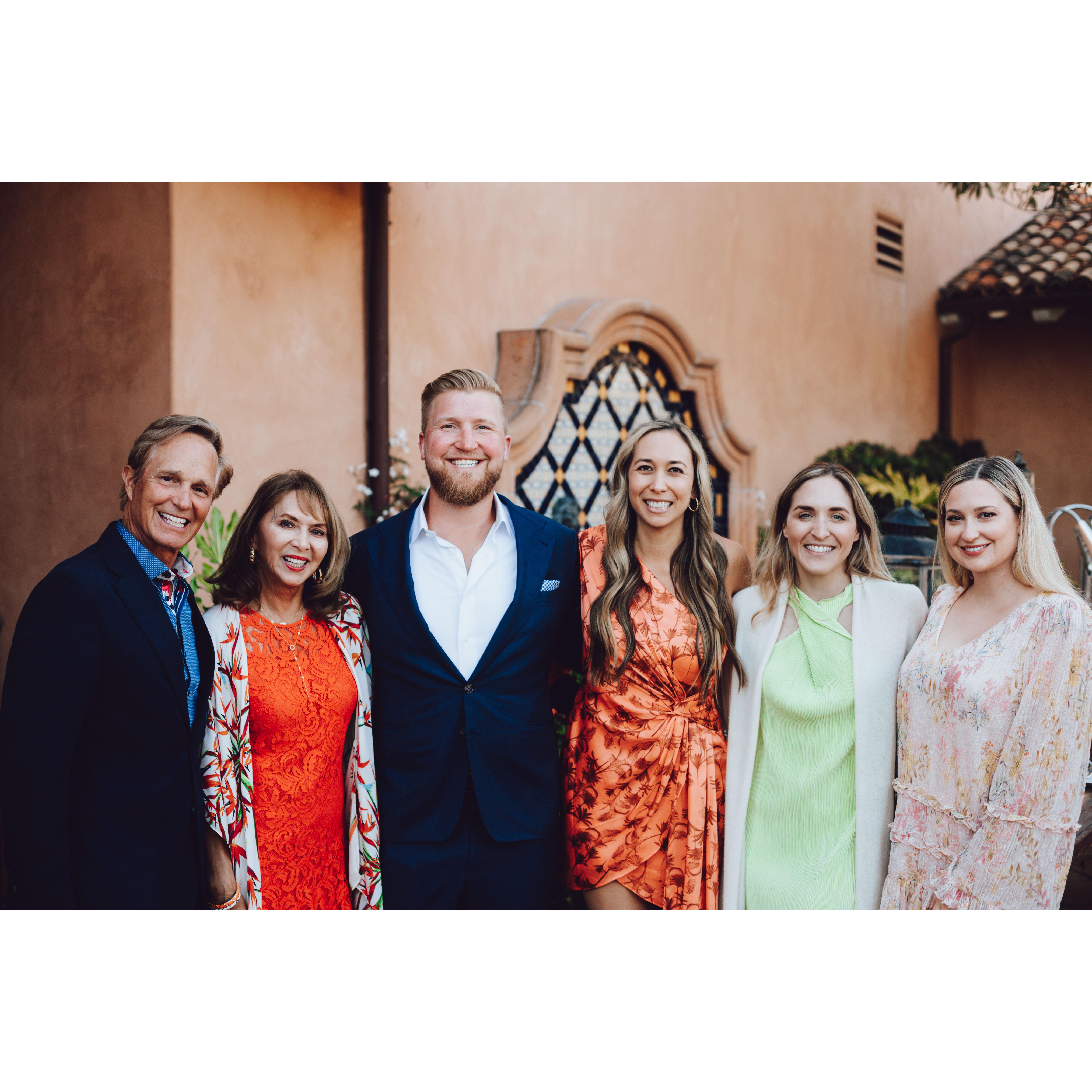 Engagement party in San Diego