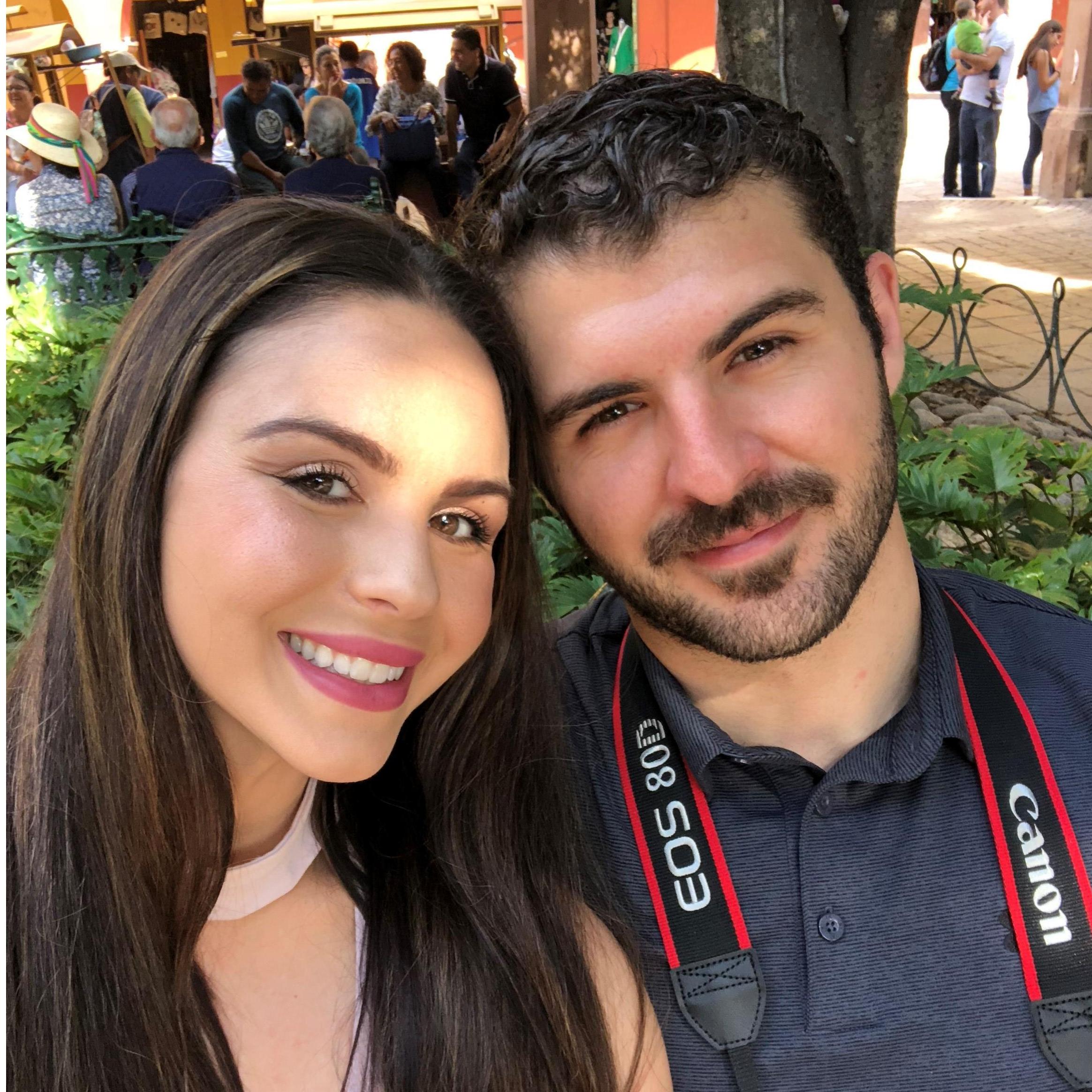 When we visited the beautiful San Miguel de Allende! Wedding planning was so much fun!