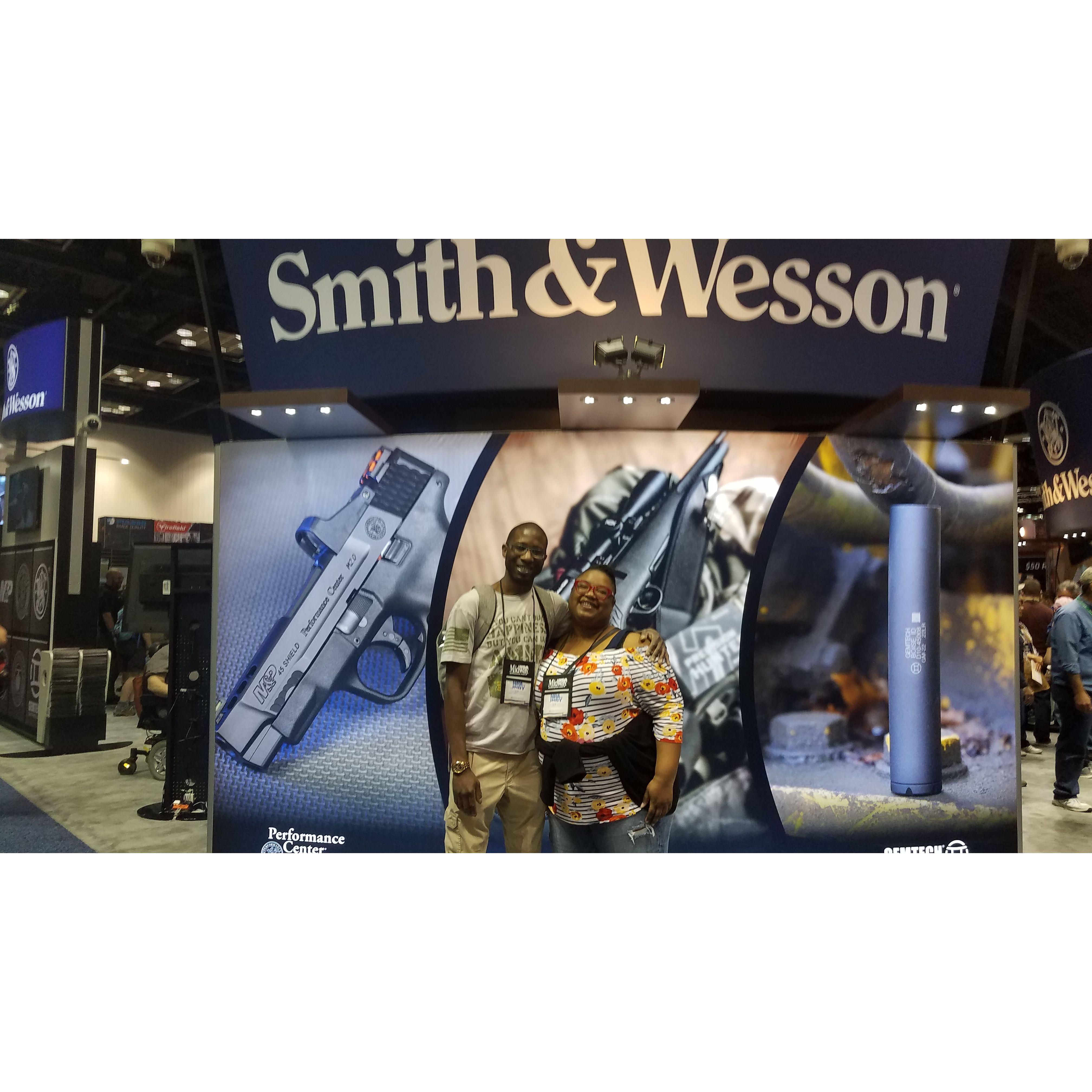 The time Derrick  convinced Natasha to attend a NRA convention.
