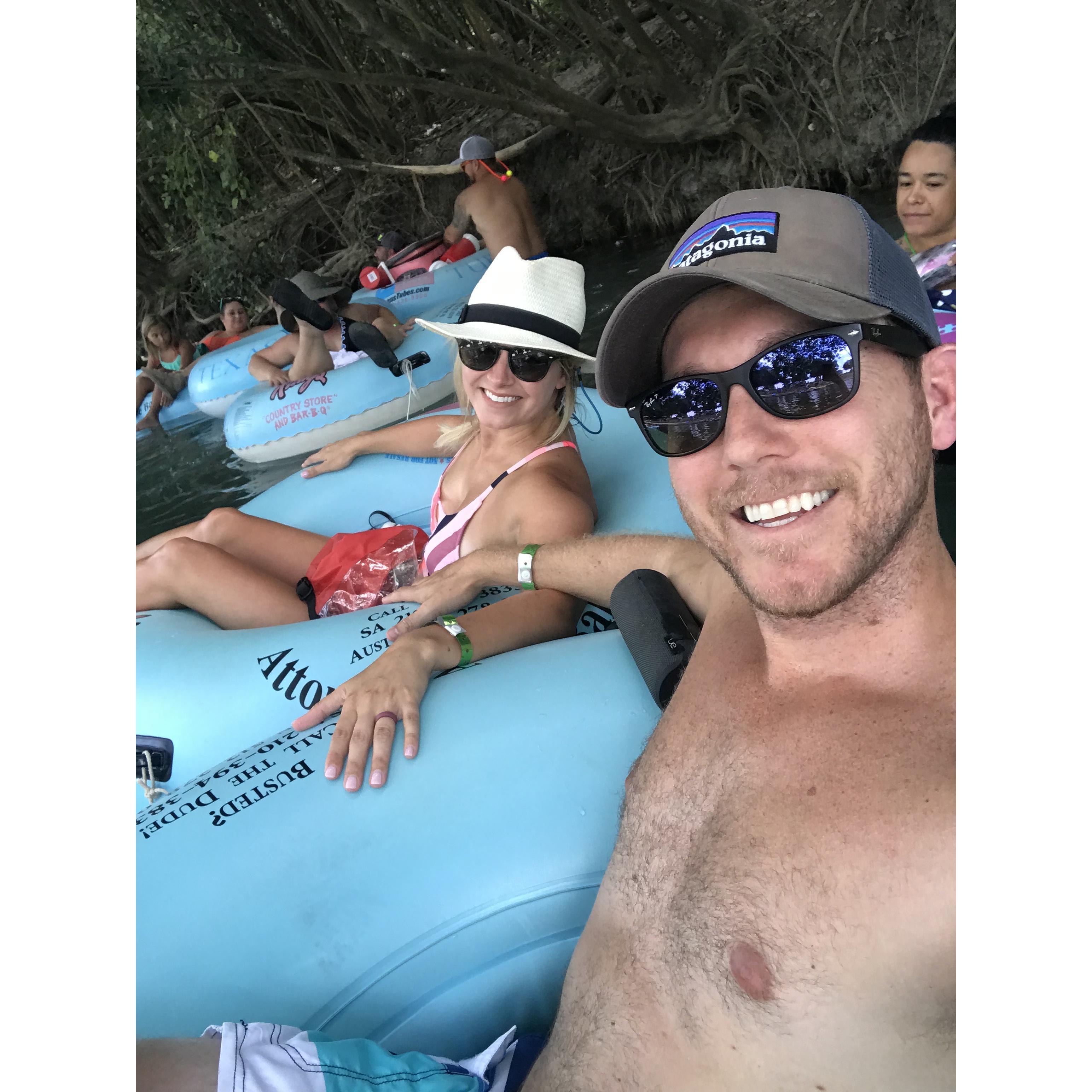 Floating the Comal