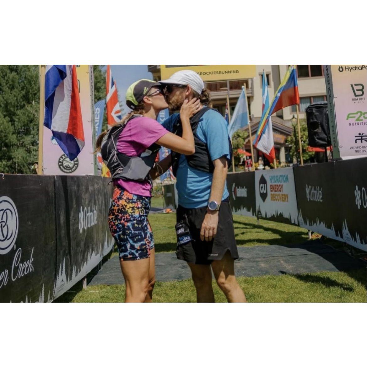 Team Foxtrot wins the Mixed-Gender Team Division at TransRockies Run - August 2025.