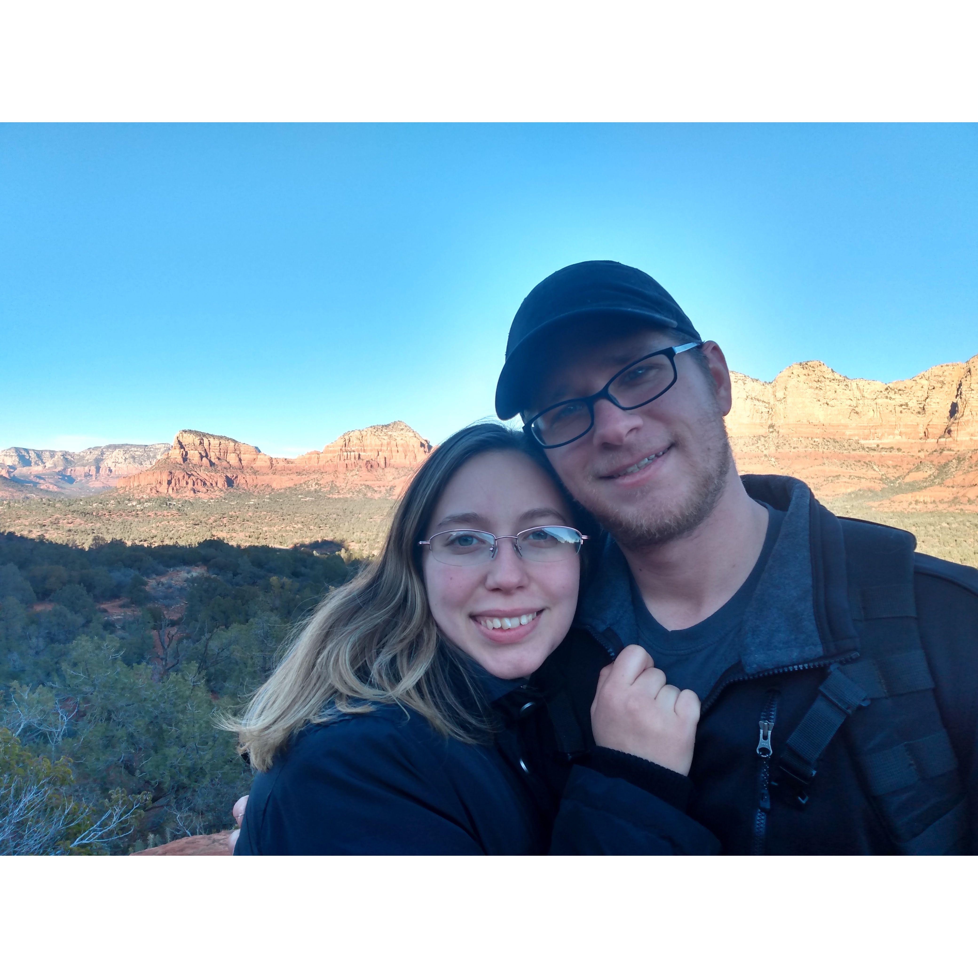 Our trip to Arizona with Isaac's family, and it was so much fun and so beautiful!