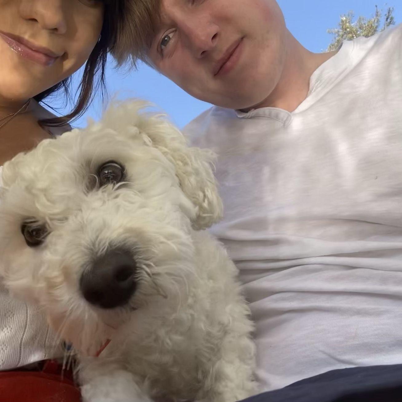 Our son Jumbles, who mainly goes by Jumbie at this point. Mom and I adopted him in January 2021. I think that technically makes Kyle his stepdad, or in this case, the Dad who stepped up!