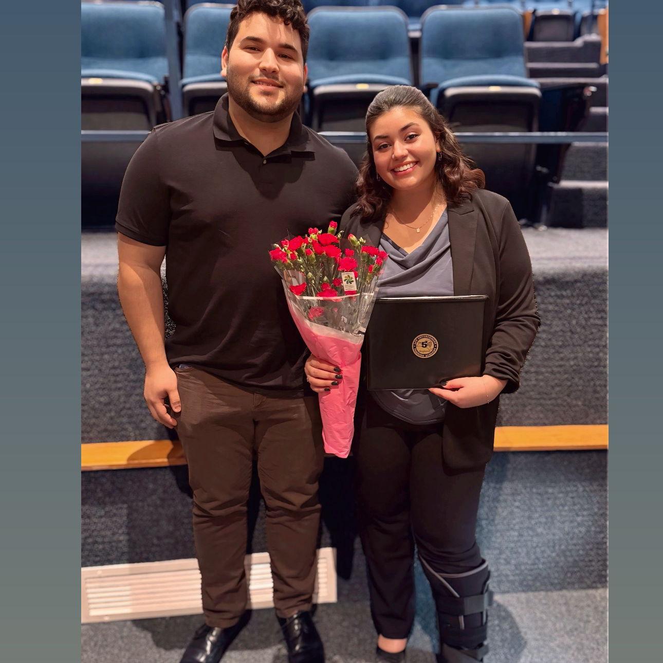 Her Probation Officer graduation.