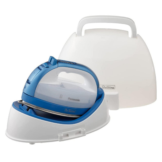 Panasonic Cordless Iron, Portable 360-Degree Freestyle Dry/Steam Iron with Precision Tips and Stainless Steel Soleplate - NI-QL1000A