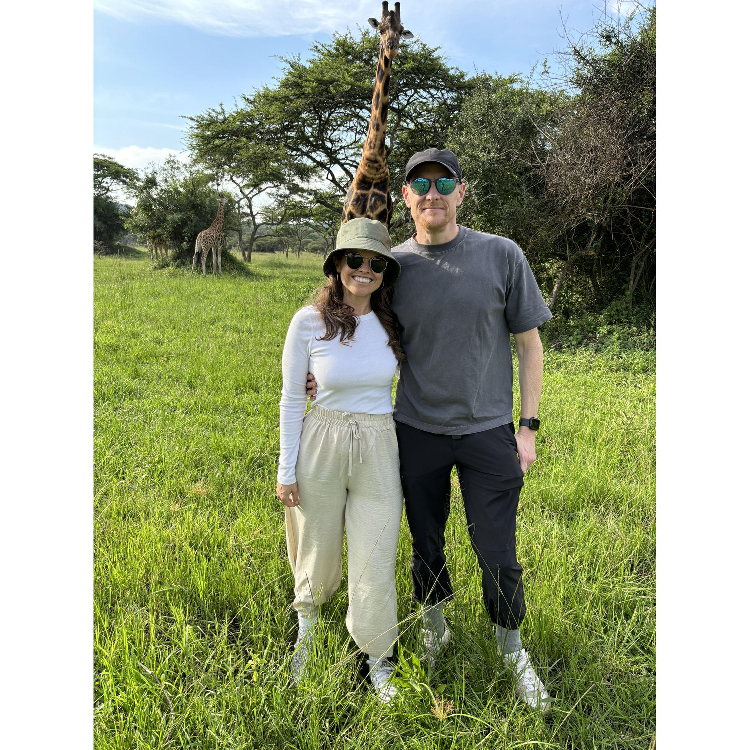 Walking safari in Uganda