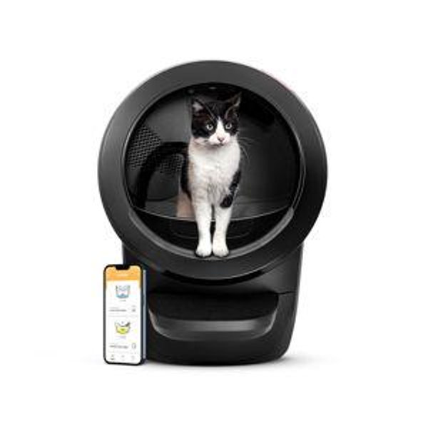 Self-cleaning litter box for Sebastian