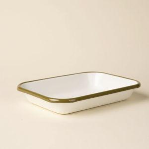 East Fork Enamel Bakeware - Medium Baking Dish / Chive