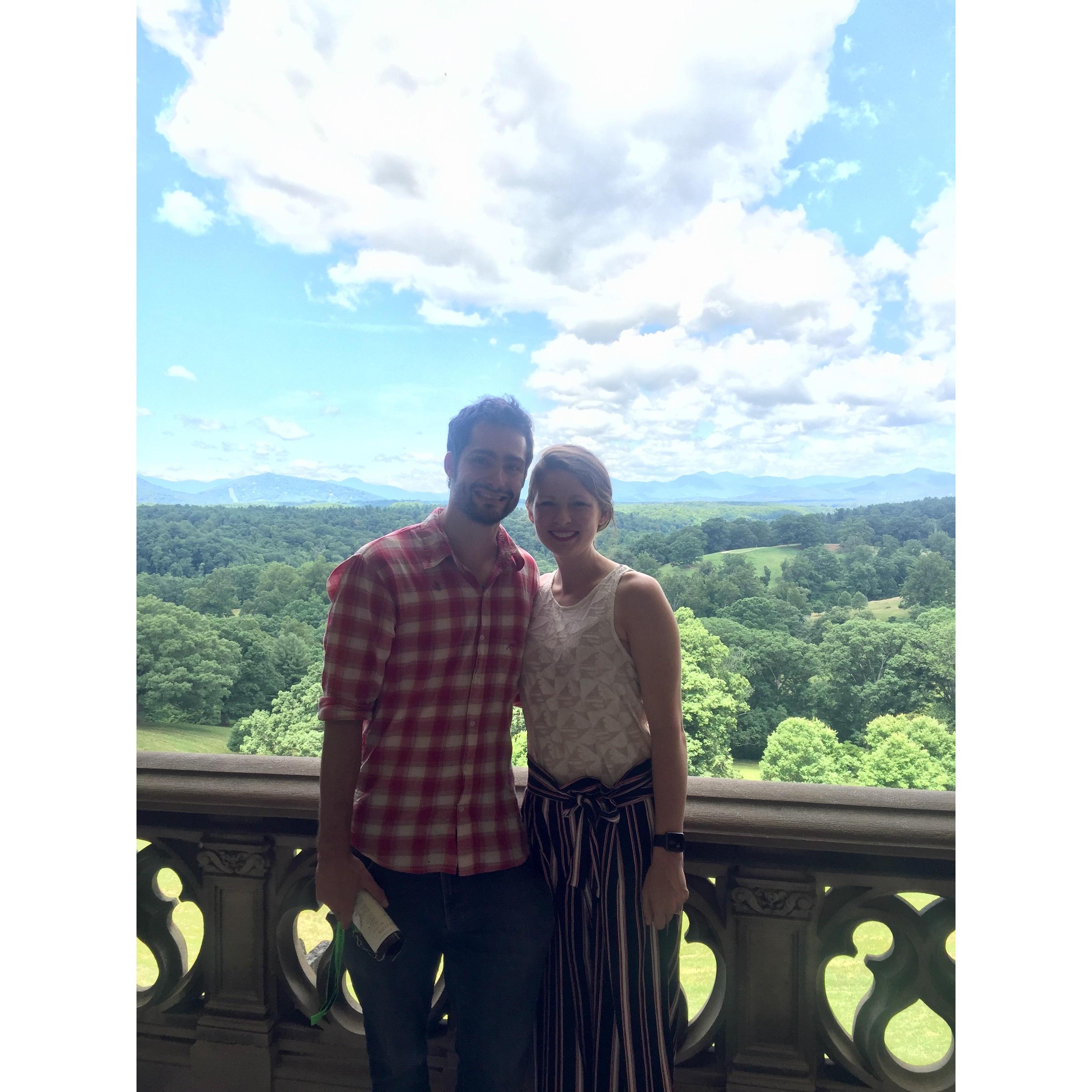 Andres' birthday in Asheville