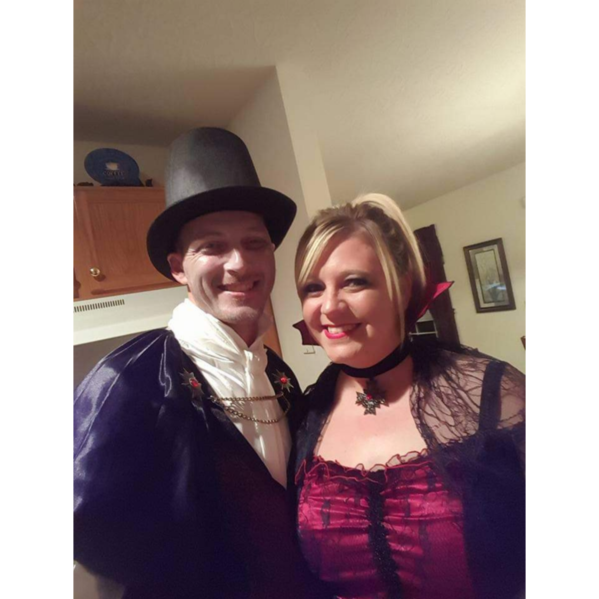 First Halloween Together! We love dressing up!