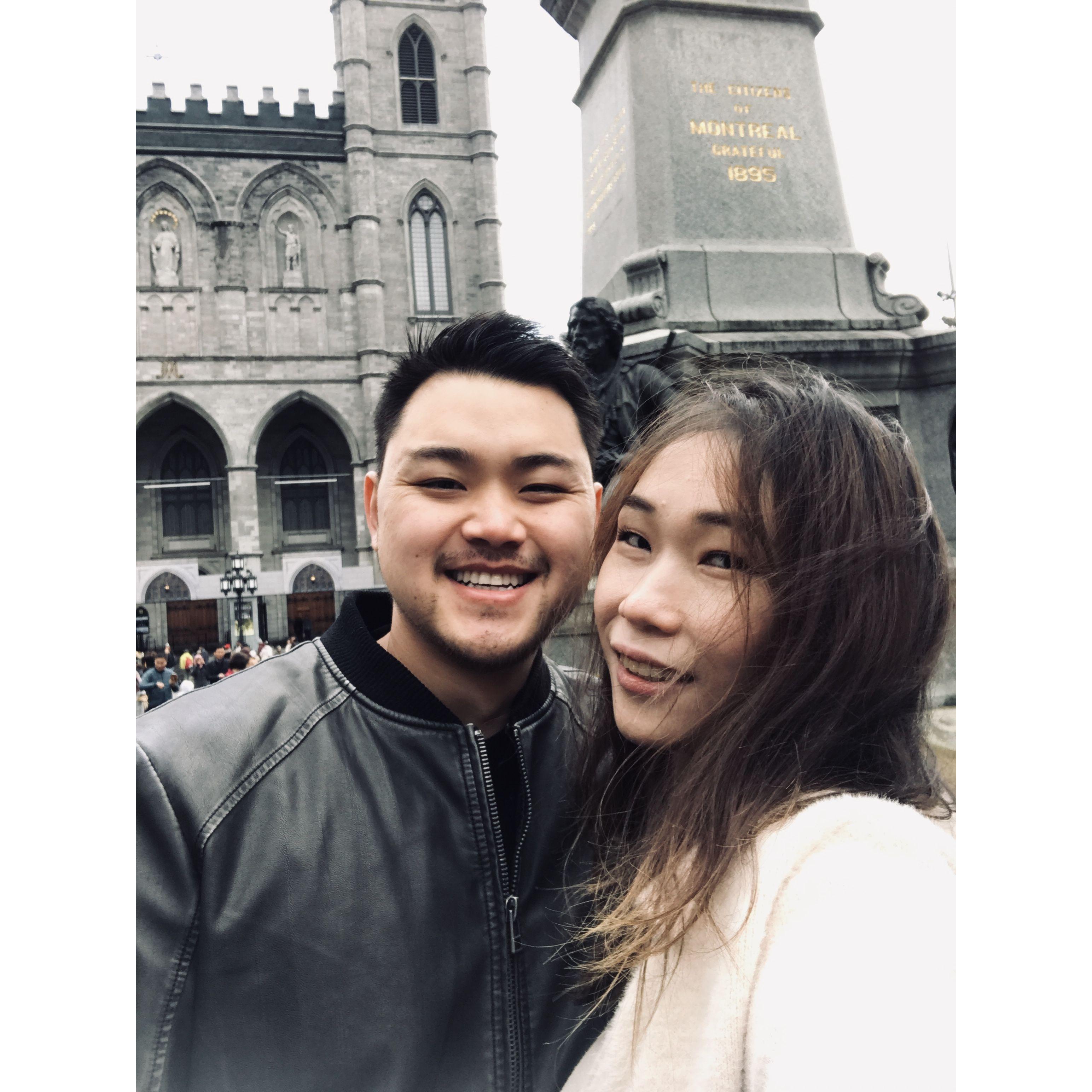 First international trip @ Montreal