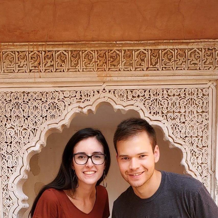 Our last trip before covid took us to Morocco and Spain. We can't wait for our big honeymoon adventure (someday)!