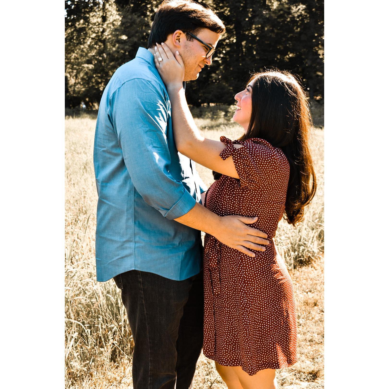 Engagement photos by Brianna Nichole Photography