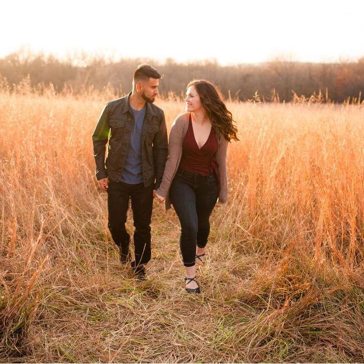 Engagement photos by HP Seniors