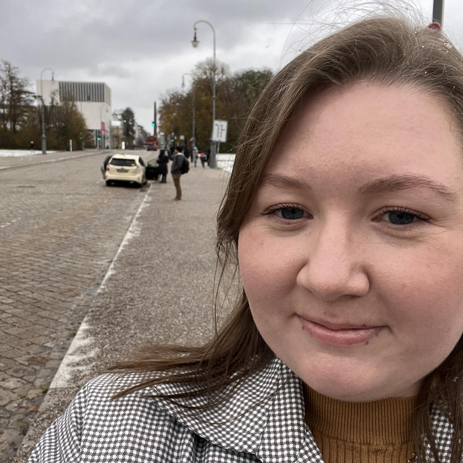 November 2023 - Sarah: Rob and I took a trip to Germany. He proposed a few days after this was taken!