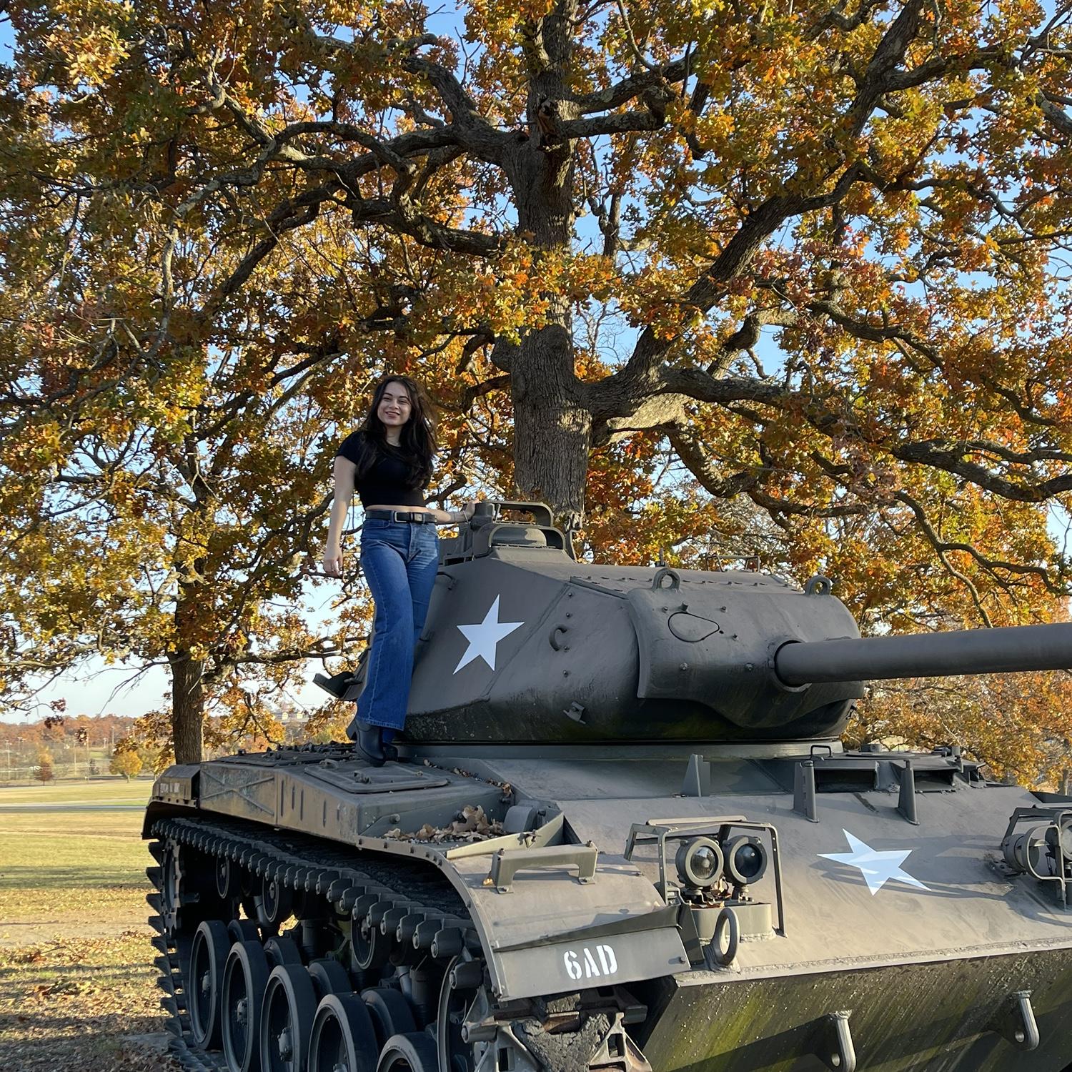 Tank at Fort Leonard Wood
