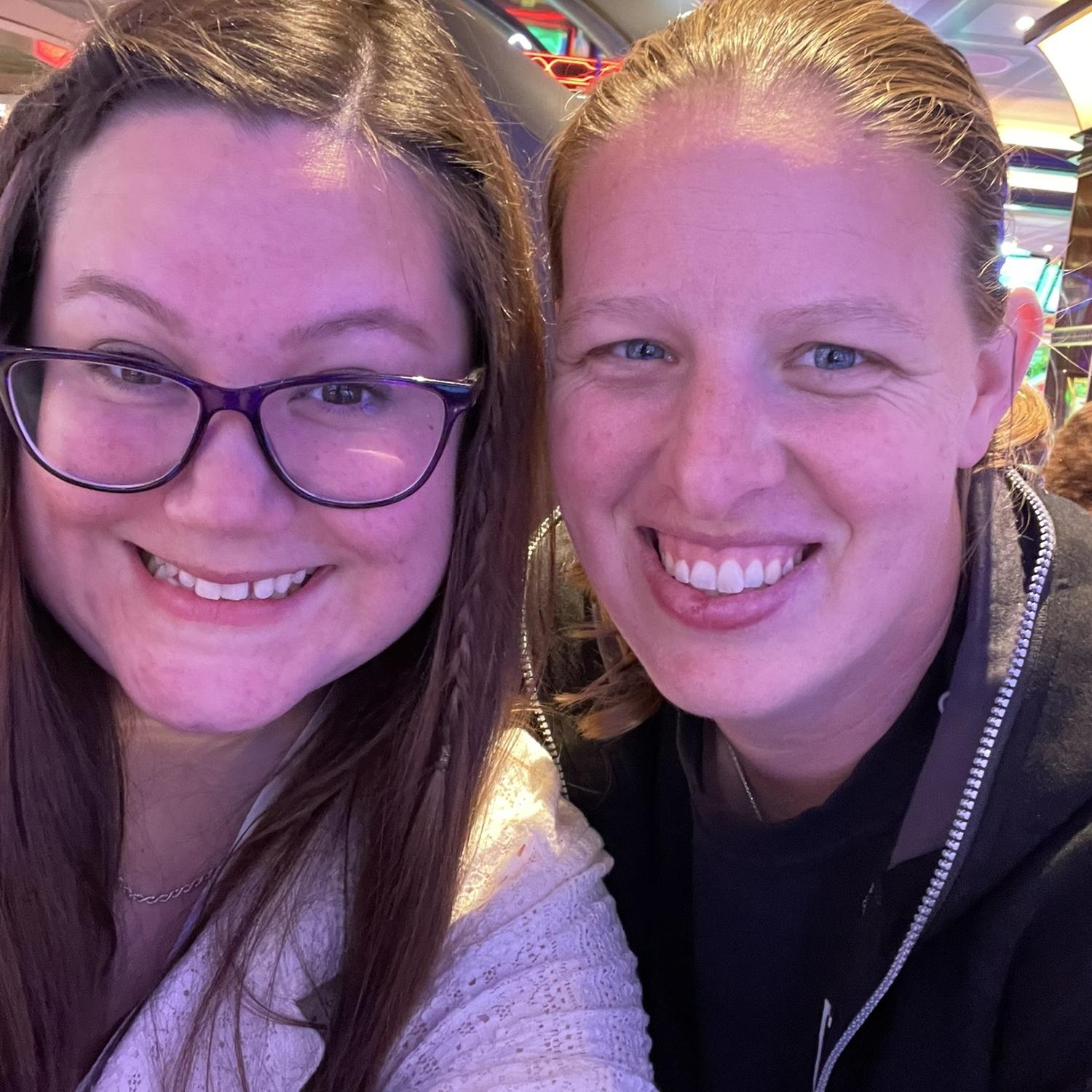 First cruise together! Mini trip to Canada for Hayden's birthday, a surprise gift from Jen.