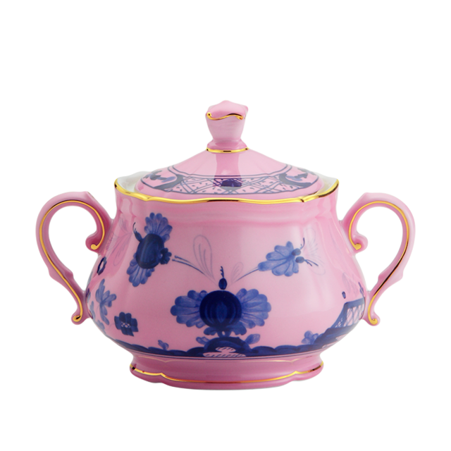 Ginori 1735 Sugar bowl Oriente Italiano Azalea