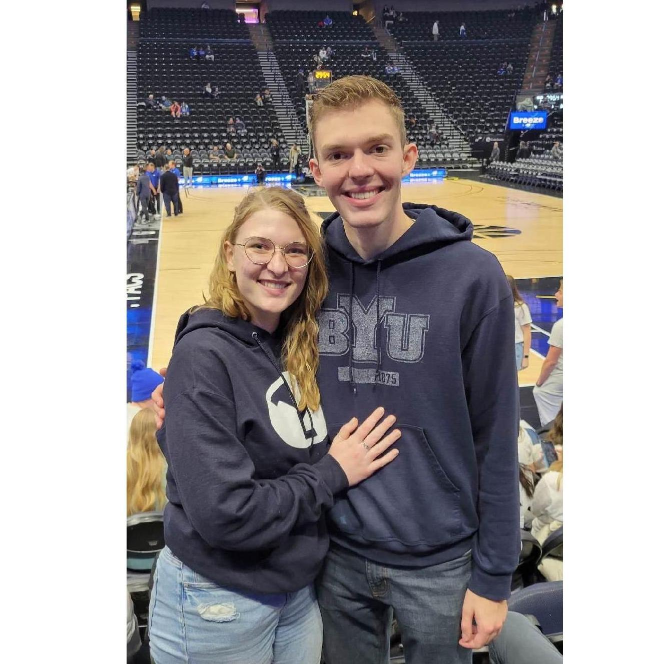 Sam said I love you first the night we took this.