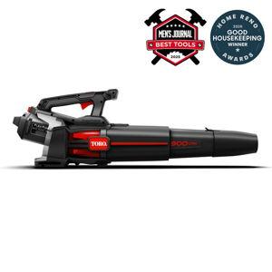 60V MAX* 900 CFM Brushless Electric Cordless Leaf Blower – 4.0Ah Battery Included