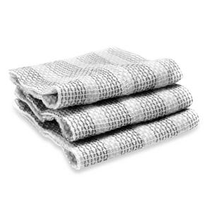 Full Circle Tidy Dish Cloths in Grey (Set of 3)
