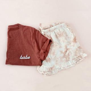 Tie Dye Babe Pajama Set
