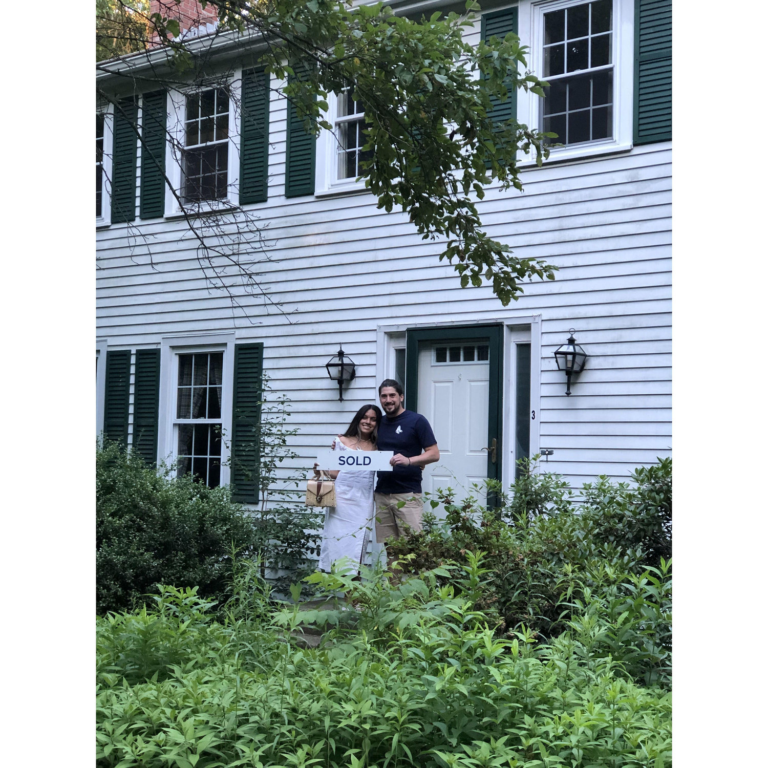 The day we got our house!