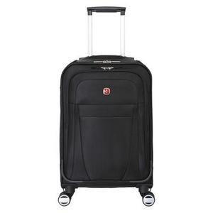 Swiss Gear - SWISSGEAR Zurich 20" Carry On Pilot Case Suitcase - Black