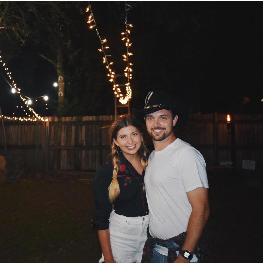 Our friend Frances's 25th "hoe-down" birthday party!