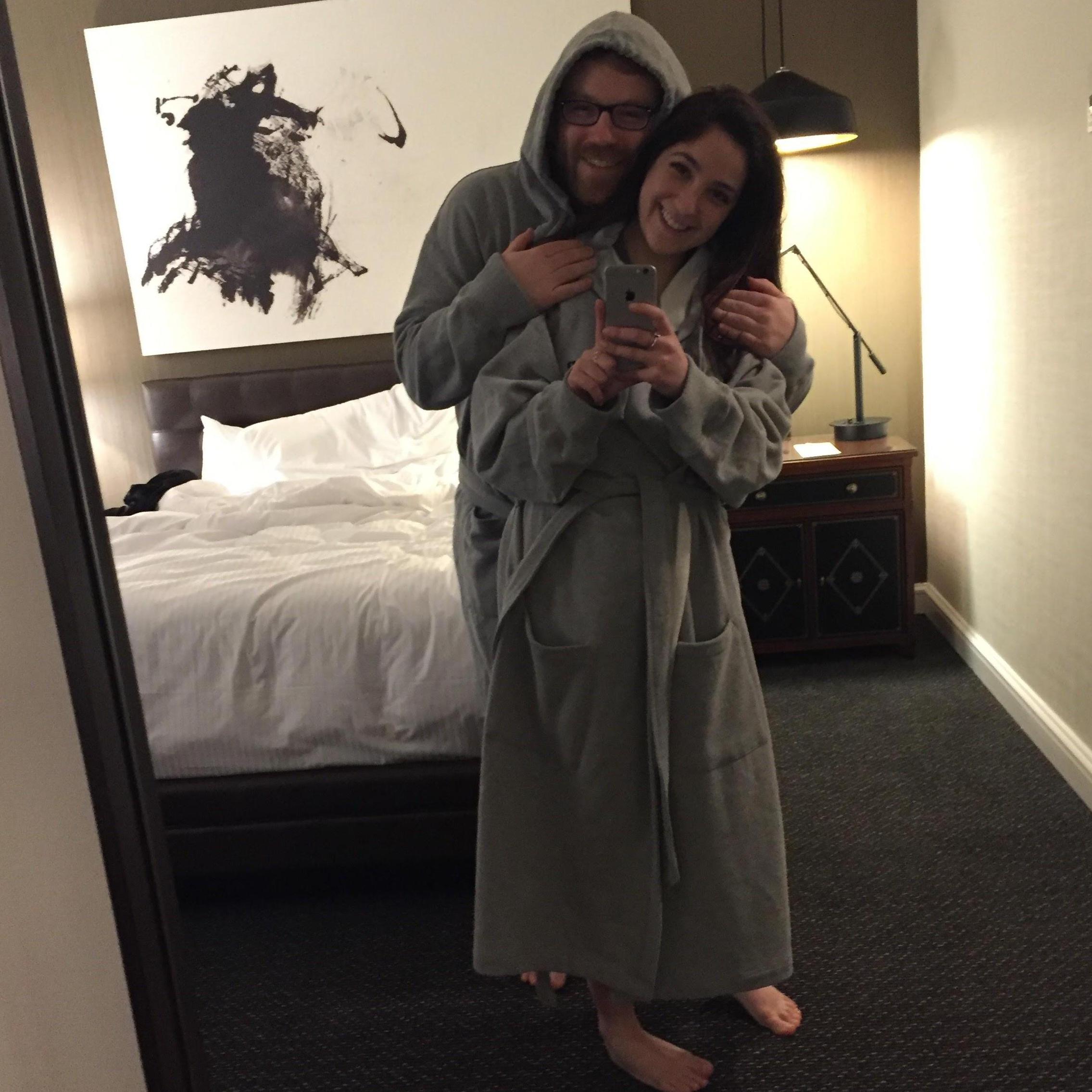 Sweatshirt Robes in Philly