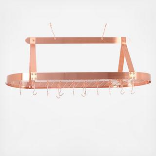 Large Oval Hanging Pot Rack