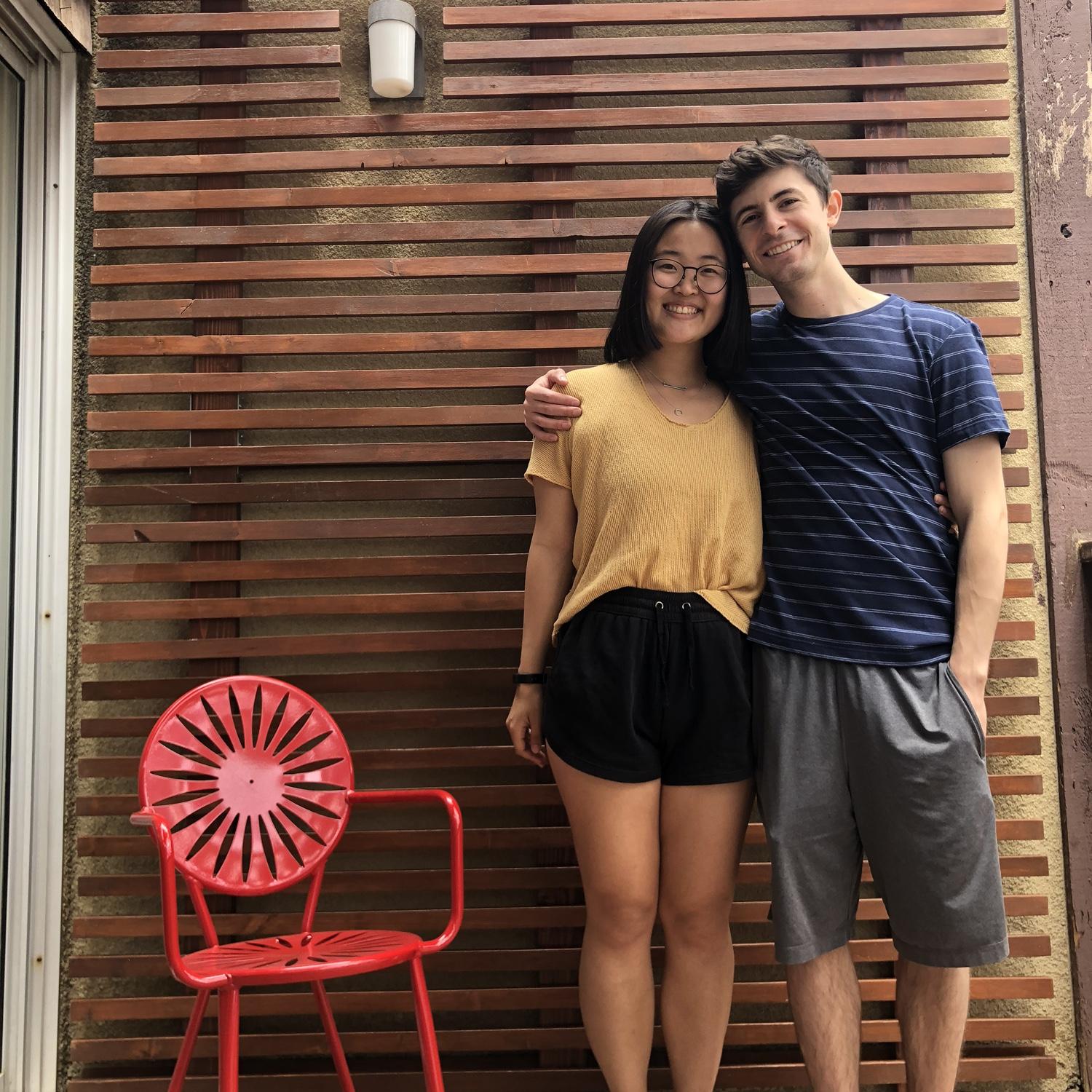 Decking out our San Diego apartment balcony