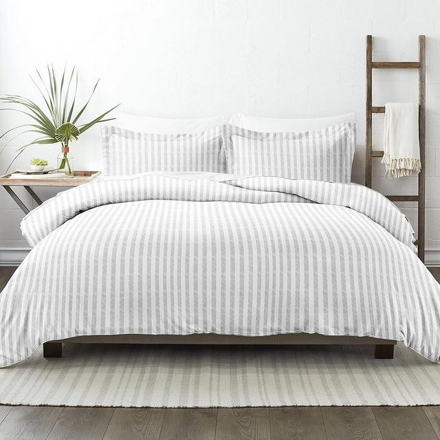 Twin Duvet Cover for Twin (Light Gray) - Experience Hotel-Like Comfort with Unparalleled Softness, Exquisite Prints & Colors for a Dreamy Bedroom –Duvet Cover Twin Set with 1 Pillow Sham