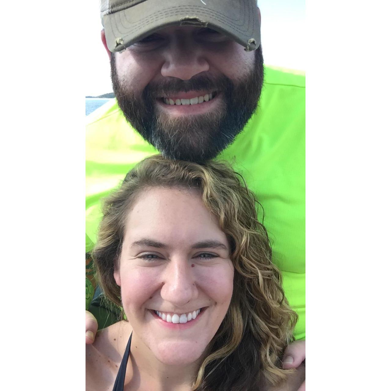 Day out with friends on Percy Priest Lake!
