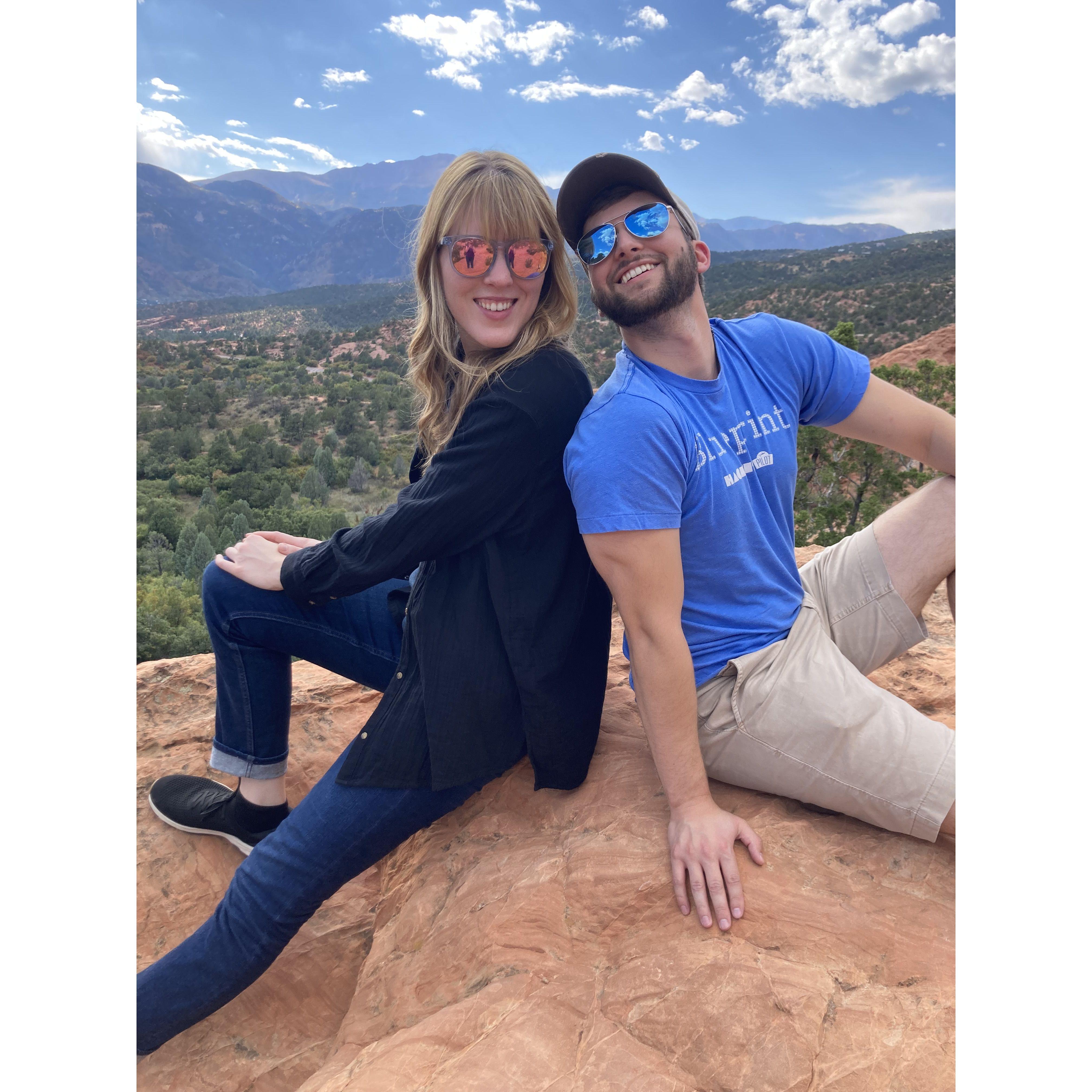 In the Garden of the Gods, Colorado