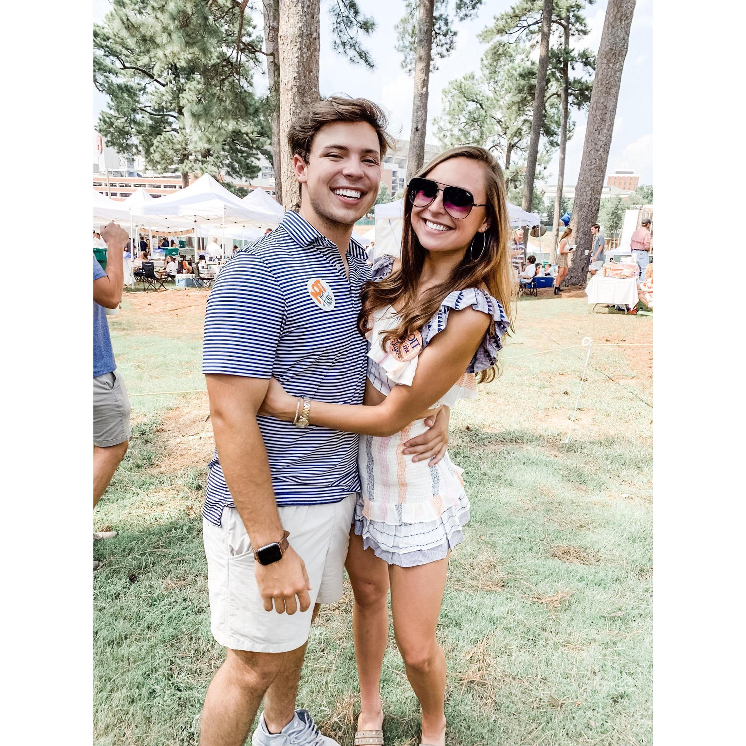Auburn football game -  junior year. 2019