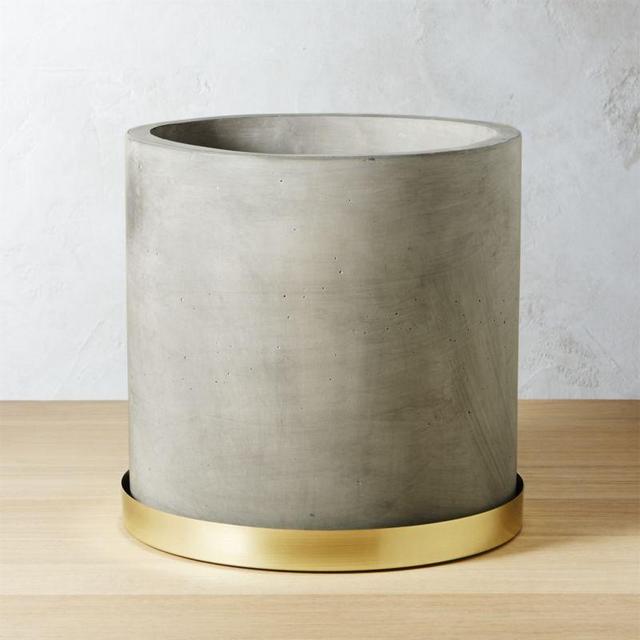 Moda Large Cement Planter