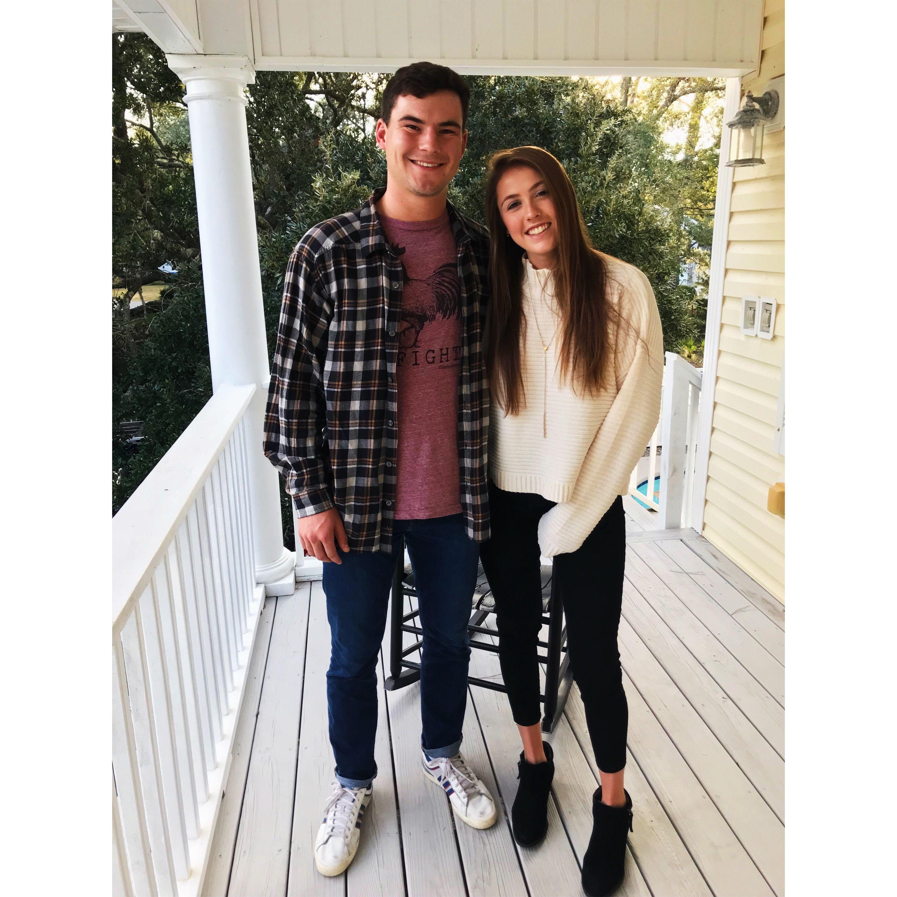 First Thanksgiving Together - November 22, 2018