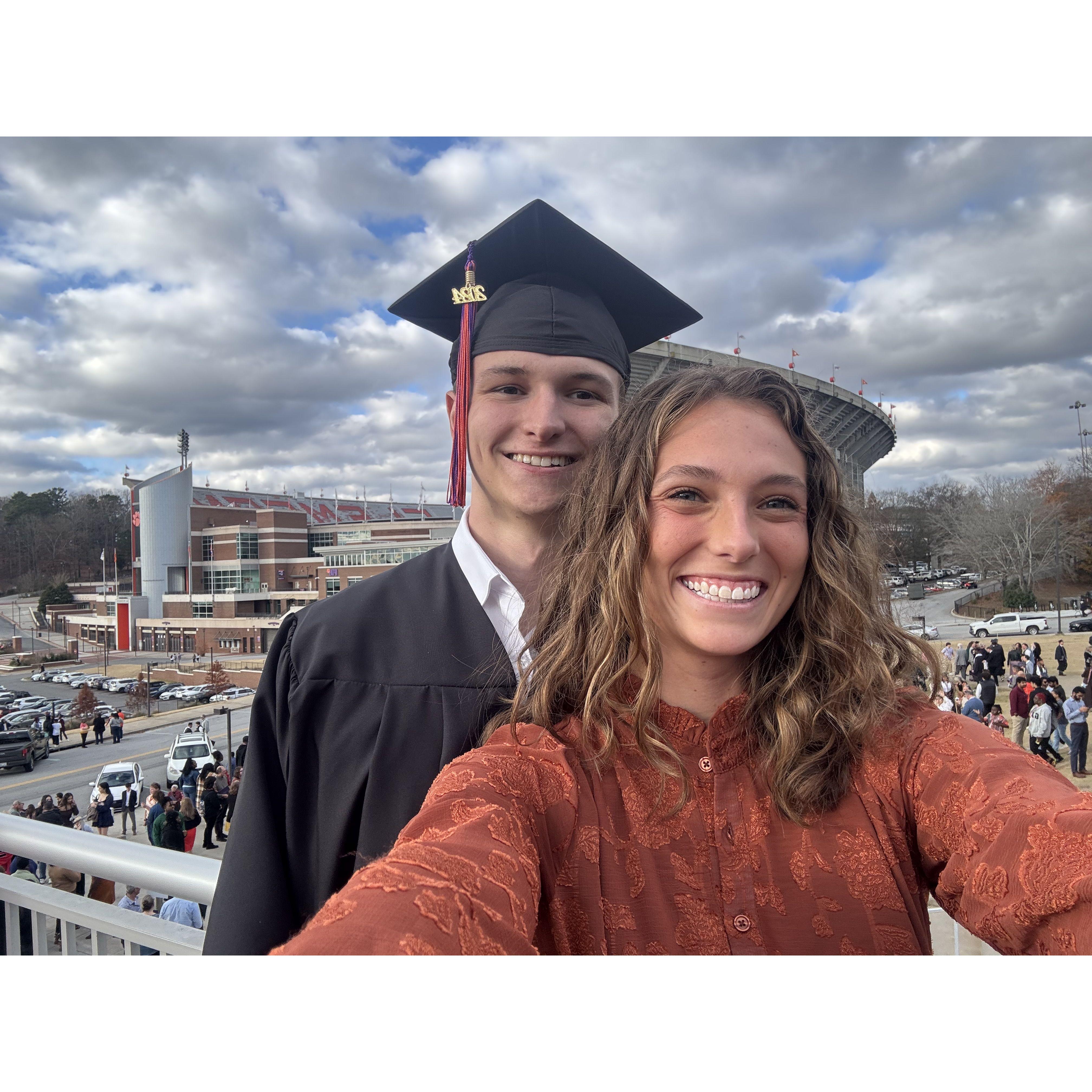 Rob's Clemson University graduation!