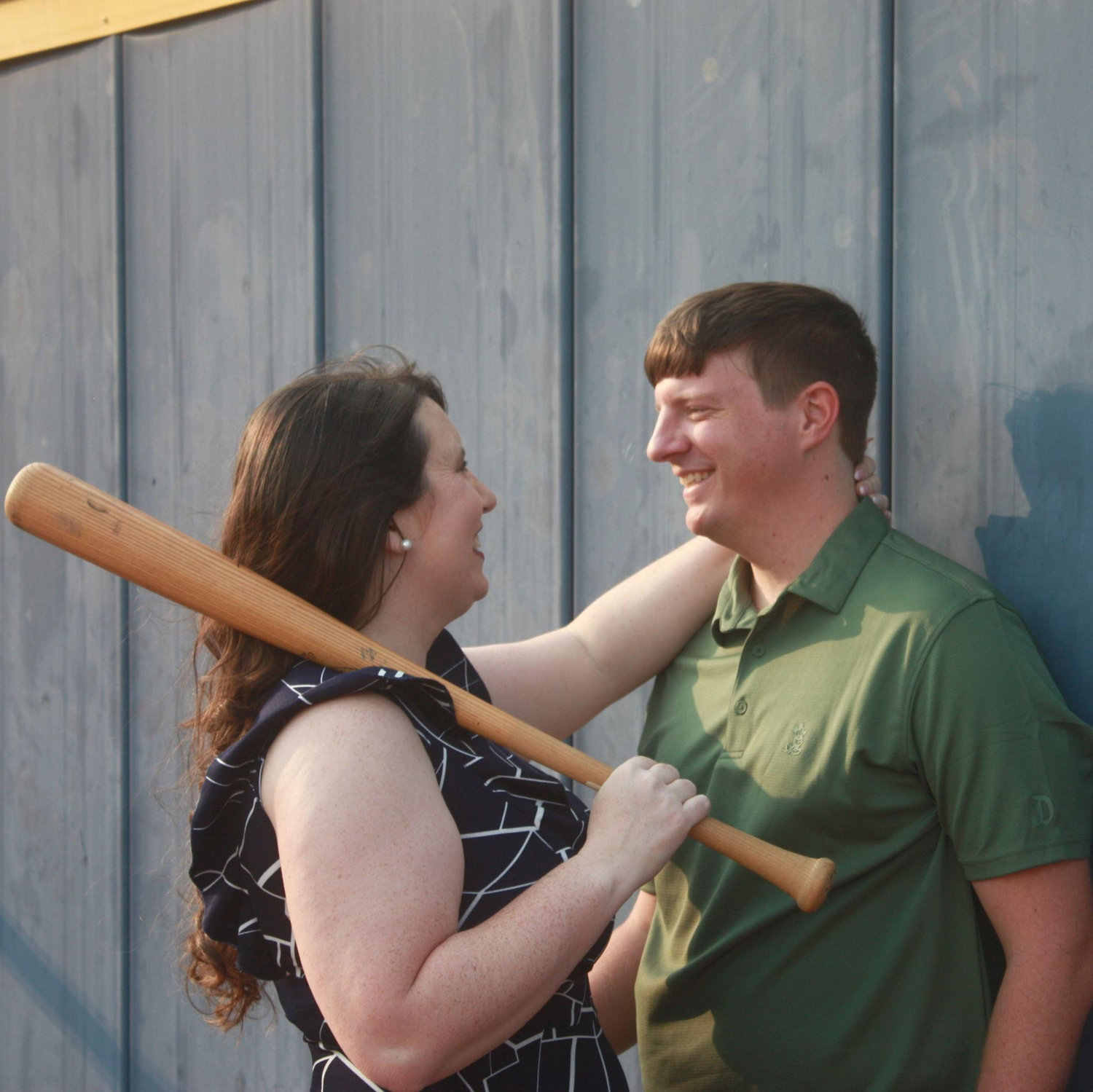 Our very first dates were at Georgia Southern baseball games